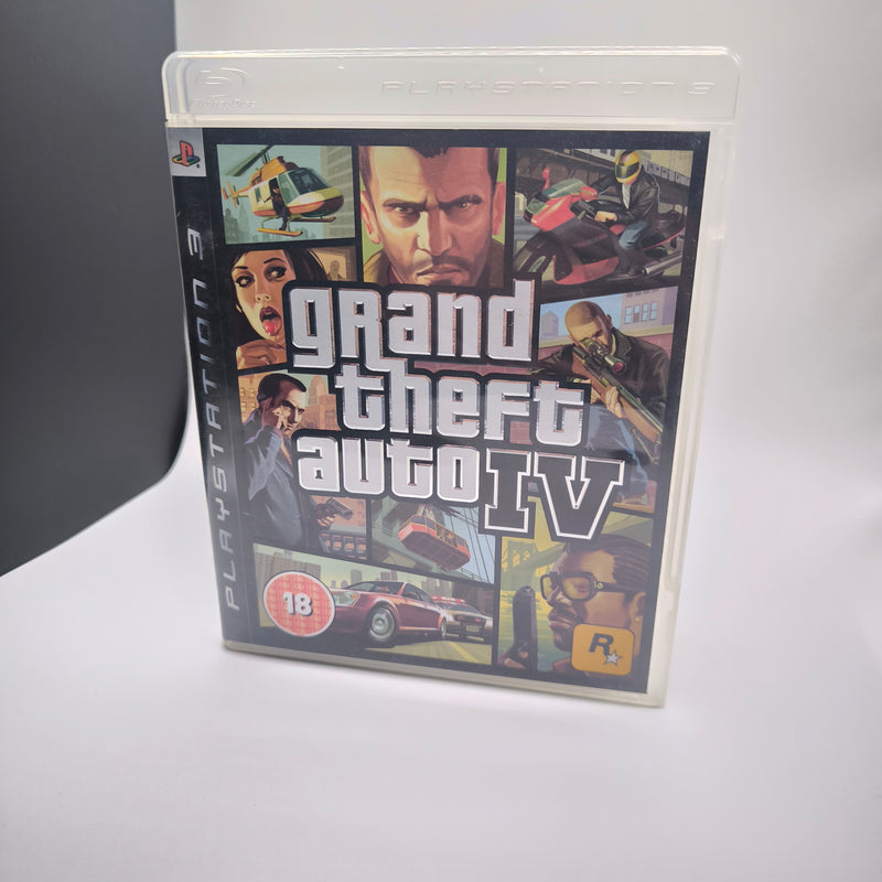 Grand Theft Auto IV 4 PS3 Gebraucht